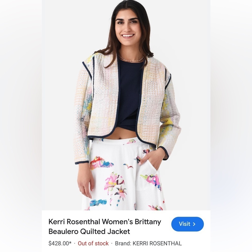 K2 KERRI ROSENTHAL
Women's Brittany Beaulero Quilted Jacket - Picture 4 of 14
